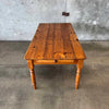 Ethan Allen Farmhouse Pine Dining Table