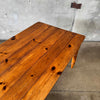 Ethan Allen Farmhouse Pine Dining Table