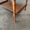 Antique Oak Plantstand Table