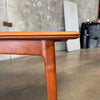 Mid Century Modern Teak Hidden Leaf  Dining Table by Svend Age Madsen