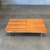 Mid Century Teak Coffee Table With Storage