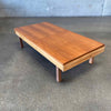 Mid Century Teak Coffee Table With Storage