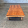 Mid Century Teak Coffee Table With Storage