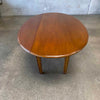 Mahogany Drop Leaf Coffee Table By Kittinger