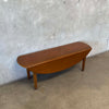 Mahogany Drop Leaf Coffee Table By Kittinger