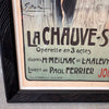 Framed French Opera Poster