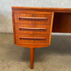 Danish Teak Desk By J. Svenstrup For AP Mobler w/Key