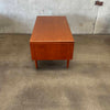 Danish Teak Desk By J. Svenstrup For AP Mobler w/Key