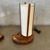 Pair Of Mid Century Painters Palette Table Lamps