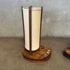 Pair Of Mid Century Painters Palette Table Lamps