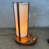 Pair Of Mid Century Painters Palette Table Lamps