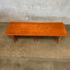 Danish Teak Coffee & Nesting Tables By Marius For Gunnar Schwartz