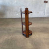 Antique Arts & Crafts Corner Shelf / Plant Stand