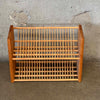 Vintage Wooden CD Rack