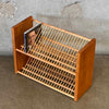 Vintage Wooden CD Rack