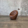 Rattan "Pod" Lounge Chair