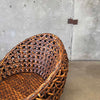 Rattan "Pod" Lounge Chair