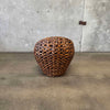 Rattan "Pod" Lounge Chair