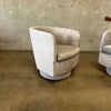 Pair of Milo Baughman Swivel Lounge Chairs For Thayer Coggin