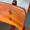 Mid Centuy Modern Drexel Declaration Walnut Dining Chairs