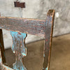 Antique Rustic Painted Chair/Plant Stand