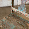 Antique Rustic Painted Chair/Plant Stand