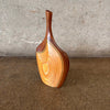 Heinz Nordhausen Carved Wood Vase