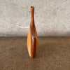 Heinz Nordhausen Carved Wood Vase