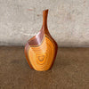 Heinz Nordhausen Carved Wood Vase