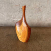 Heinz Nordhausen Carved Wood Vase