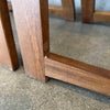 Mid Century Scandinavian Folding Wood Chairs Set of 4