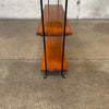 California Modern Iron & Wood Bookshelf 1950's