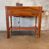 French Antique Washstand Vanity / Bar Cart