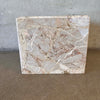 Vintage Beige Marble Square Pedestal