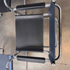 Set of Four Cantilever Chairs By Matted Grassi In Black Leather