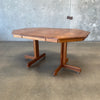 Mid Century Oak Dining Table W/ 6 Chairs