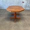 Mid Century Oak Dining Table W/ 6 Chairs