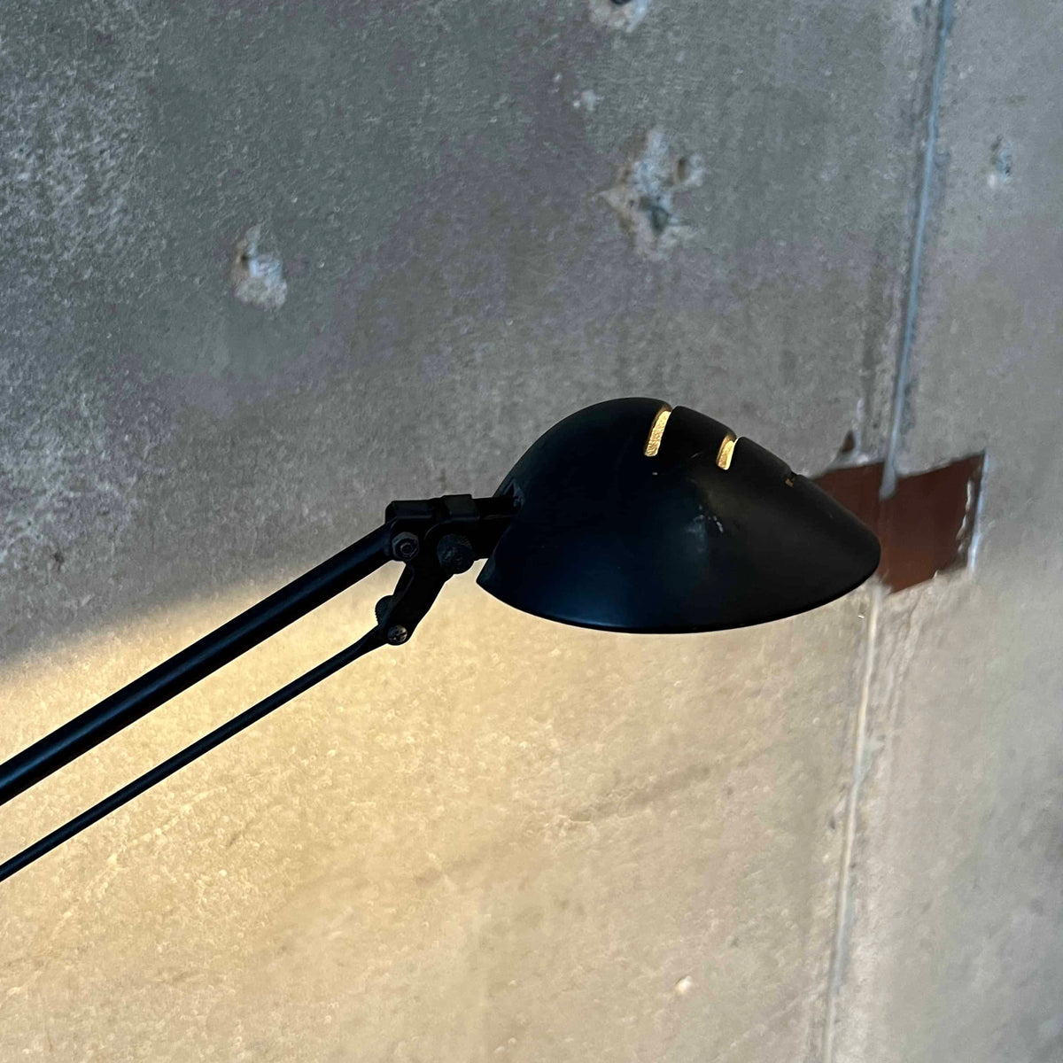 Vintage Post Modern Chrome Adjustable Floor Lamp