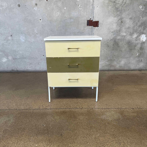 Mid Century Three Drawer Dresser By Vista Of California