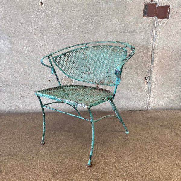 Vintage Salterini Patio Chair With Patina - Resevered for J