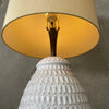 Mid Century Modern White Ceramic Table Lamp