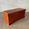 Vintage Handcrafted Solid Teakwood Chest