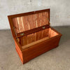 Vintage Handcrafted Solid Teakwood Chest