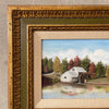 Vintage Oil On Board Painting By Kidd #2