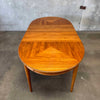 Vintage Drexel Heritage Dining Table With Two Leaves