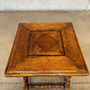 Antique Square Side Table