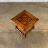 Antique Square Side Table