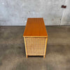 Vintage Rattan & Wicker Desk