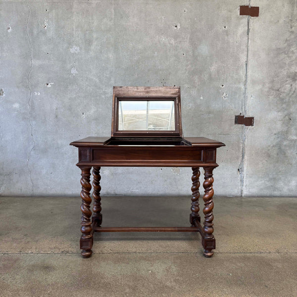 Antique Desk W/ Mirror