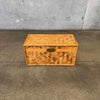 Vintage Rattan Trunk